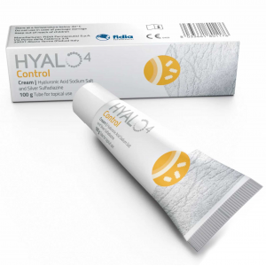 HYALO 4 CONTROL CREAM ( SODIUM HYALURONATE 0.2% + SILVER SULFADIAZINE 1% ) — 100 GM CREAM
